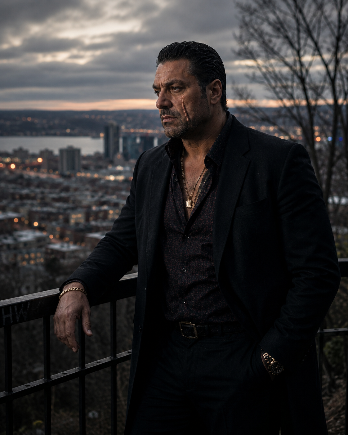 Antonio Tony Iavarone overlooking Hamilton and organized crime territory